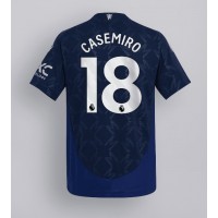 Echipament fotbal Manchester United Casemiro #18 Tricou Deplasare 2024-25 maneca scurta